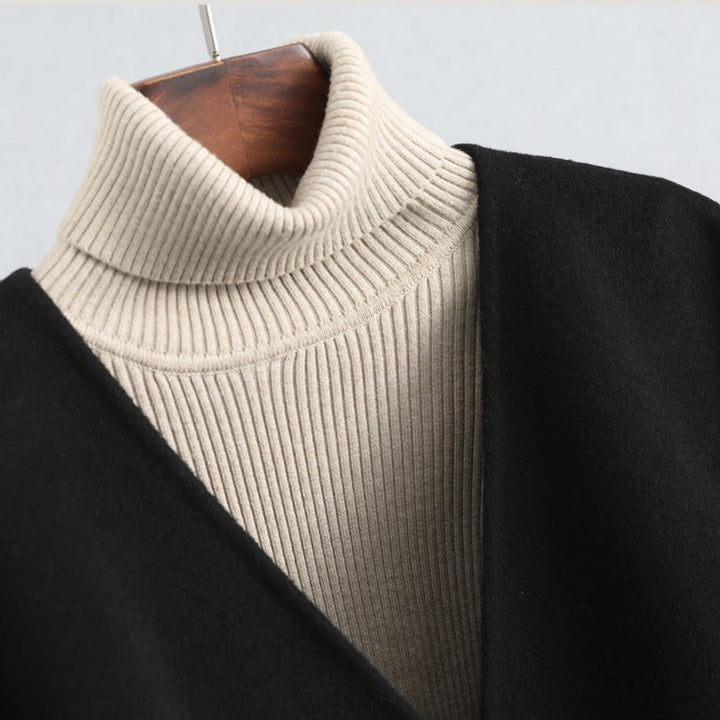 Dolce Autunno – Cappotto Elegante in Lana