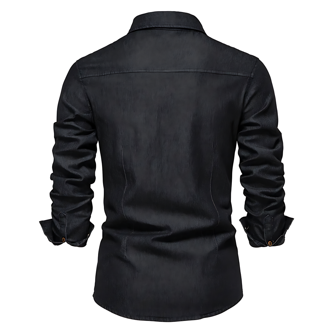 Vallini-Camicia in denim