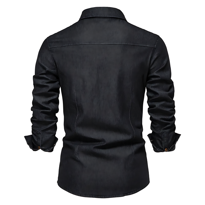 Vallini-Camicia in denim