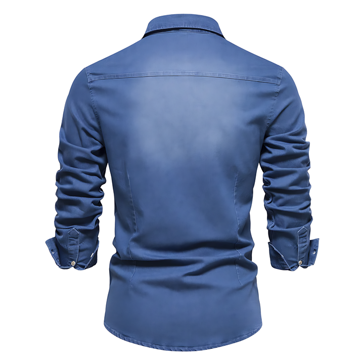 Vallini-Camicia in denim