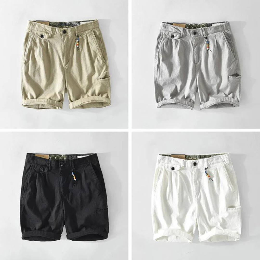 Bozzi- Shorts in cotone