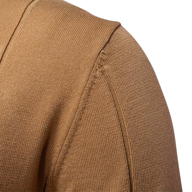 Polo Lugano retrò con mezza zip