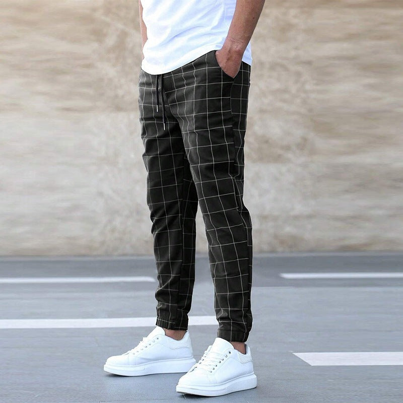 VARELLO™ | Jogger a quadri eleganti