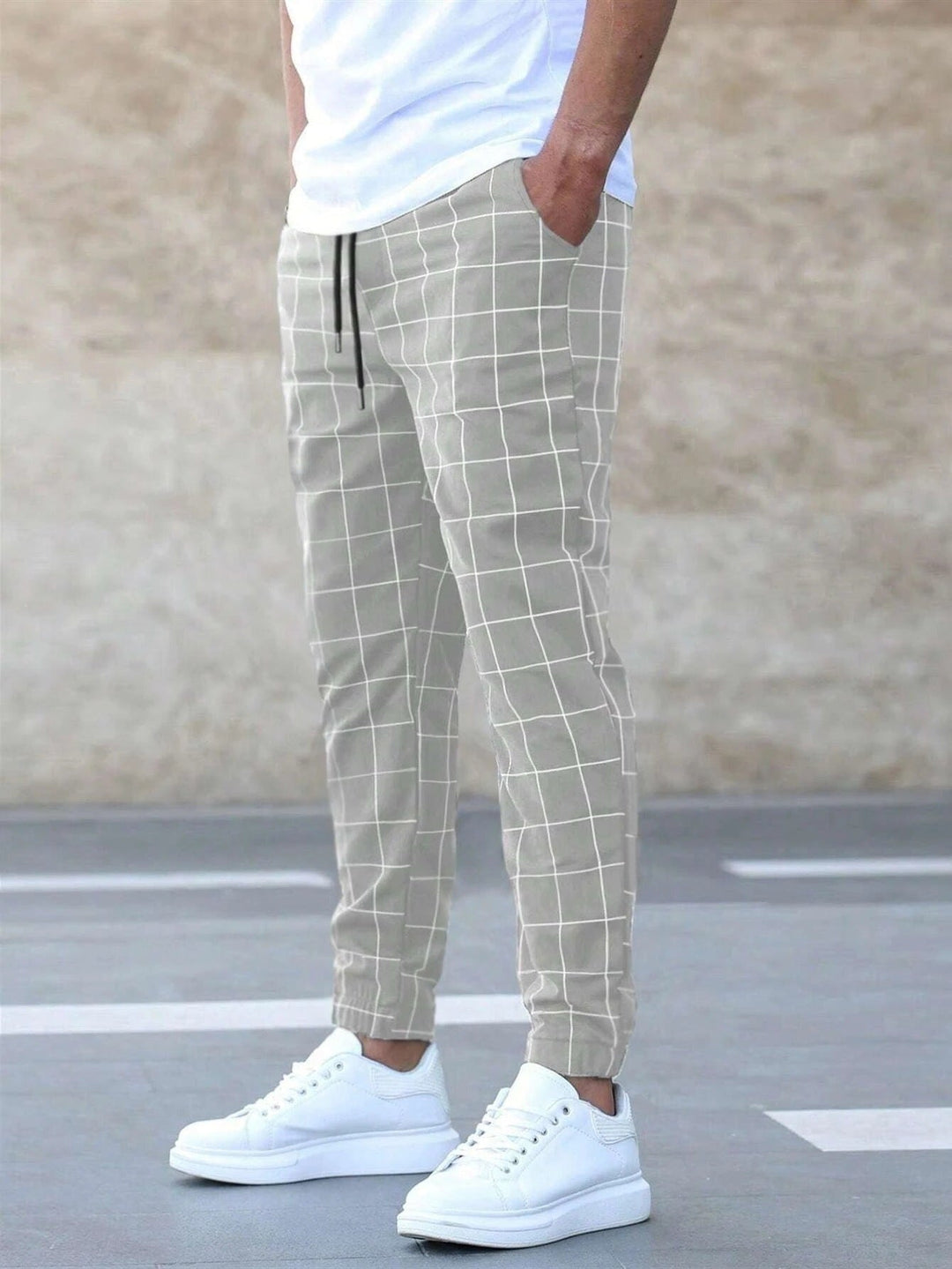 VARELLO™ | Jogger a quadri eleganti