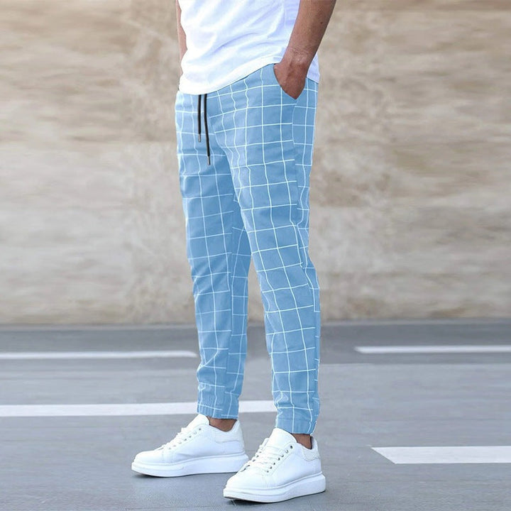 VARELLO™ | Jogger a quadri eleganti