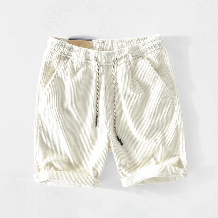 URBANO - PANTALONCINI IN VELLUTO A COSTE DI COTONE - BOZZI MILANO