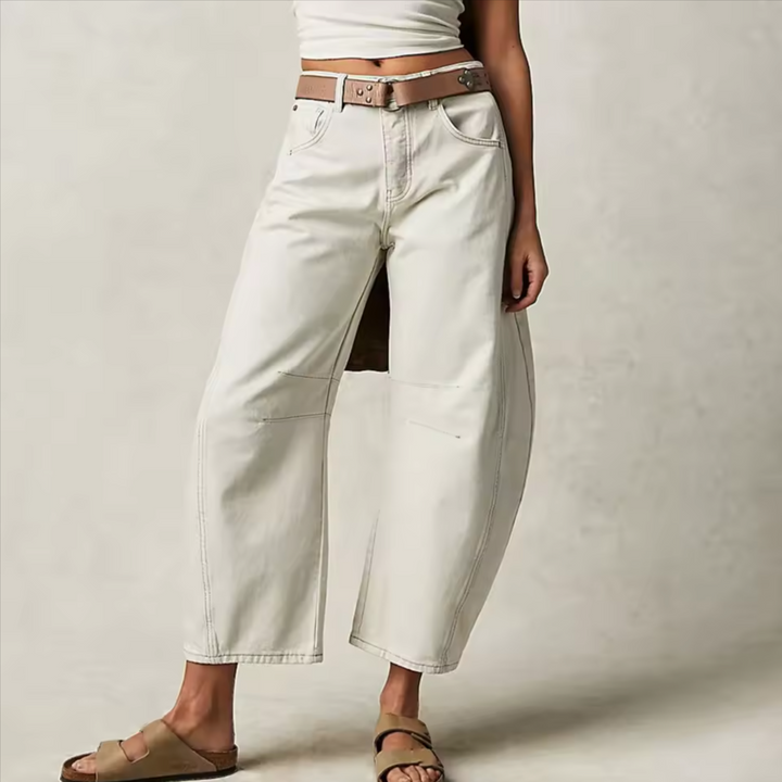Parisian Muse - Jeans a gamba larga