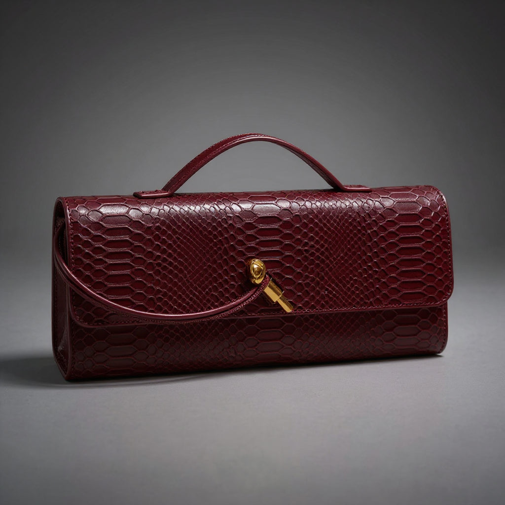 Isabella Conti – Pochette effetto pitone