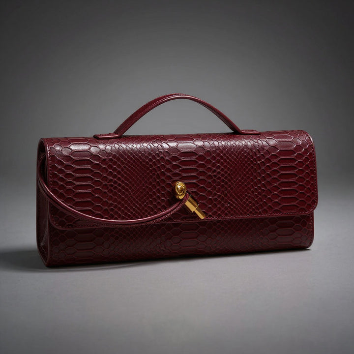 Isabella Conti – Pochette effetto pitone