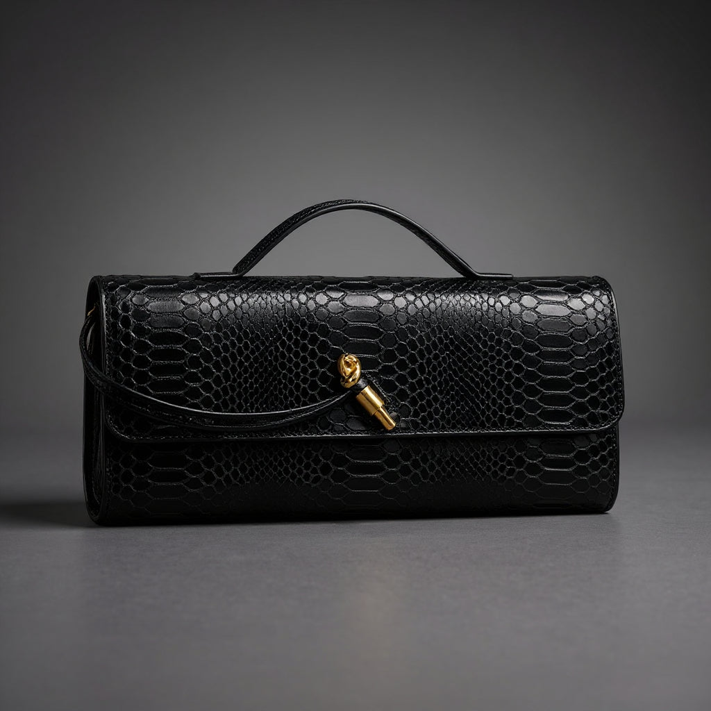 Isabella Conti – Pochette effetto pitone