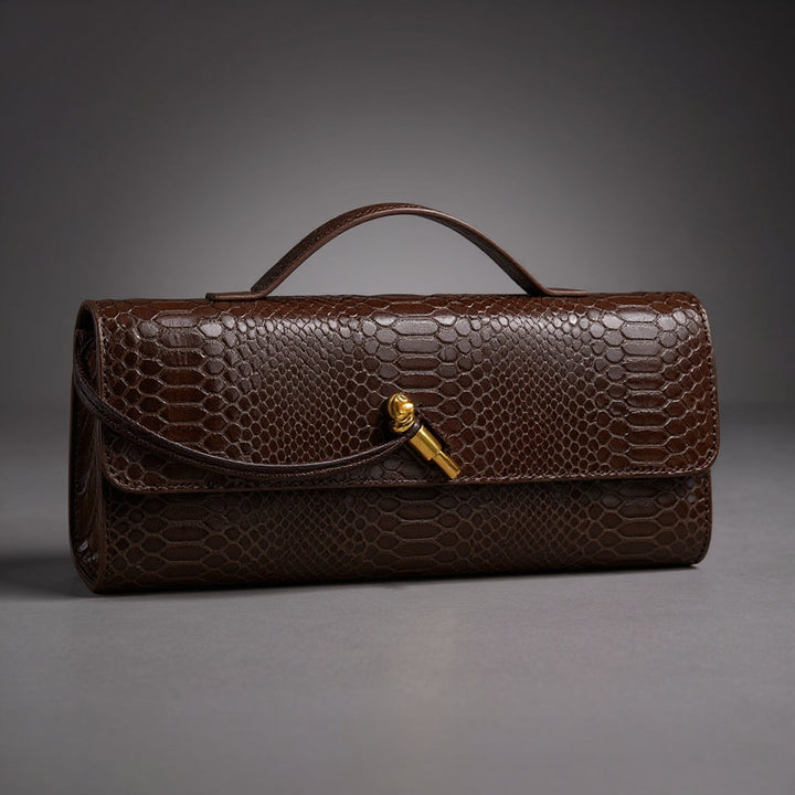 Isabella Conti – Pochette effetto pitone