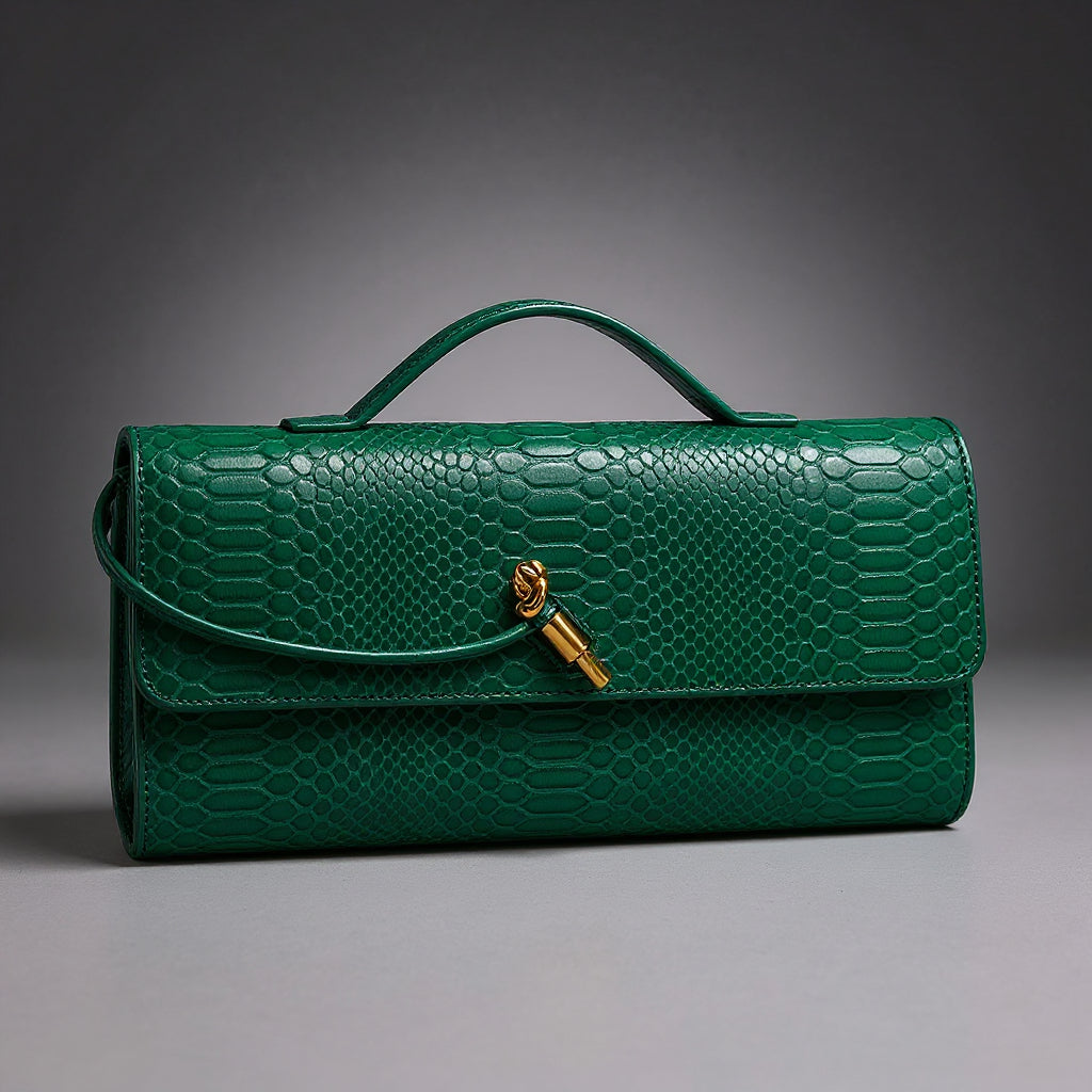 Isabella Conti – Pochette effetto pitone