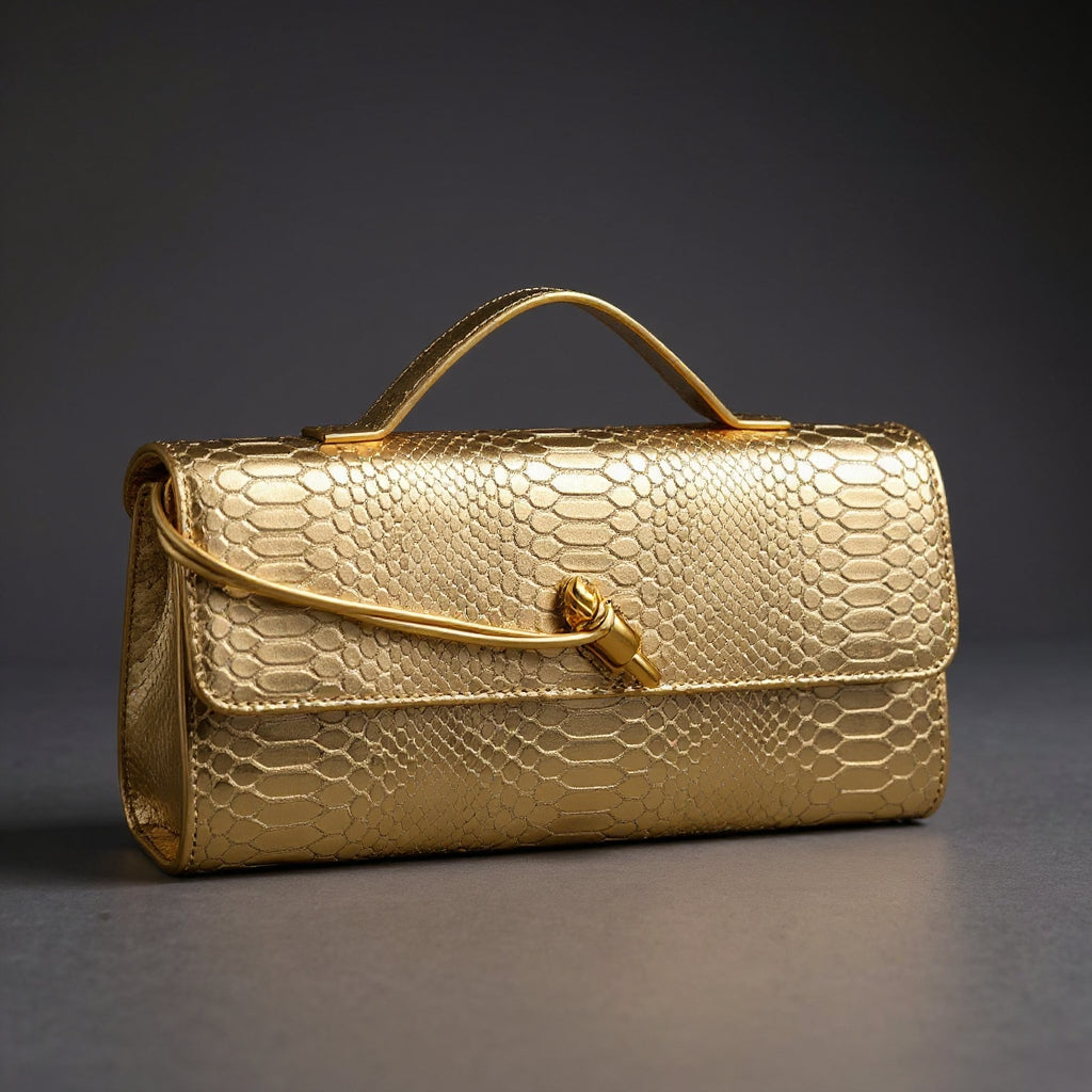 Isabella Conti – Pochette effetto pitone