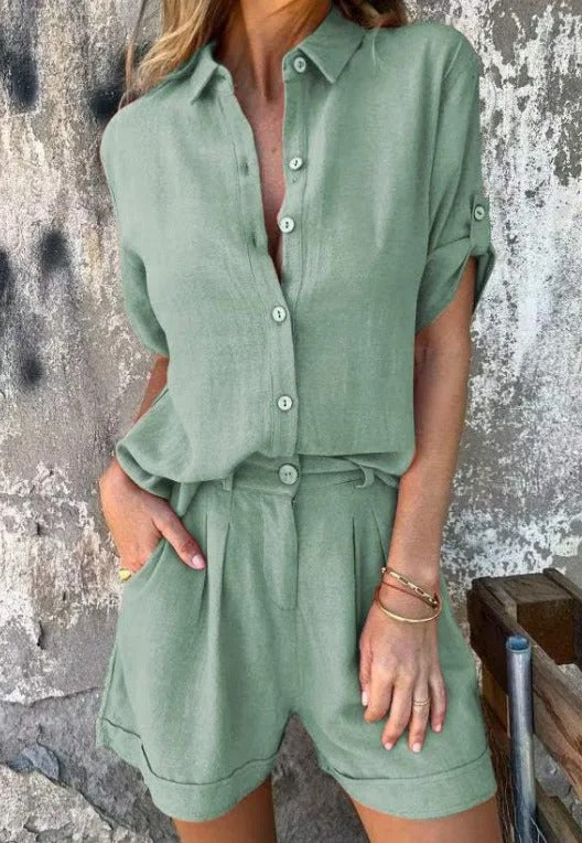Laura – Completo in Lino Leggero