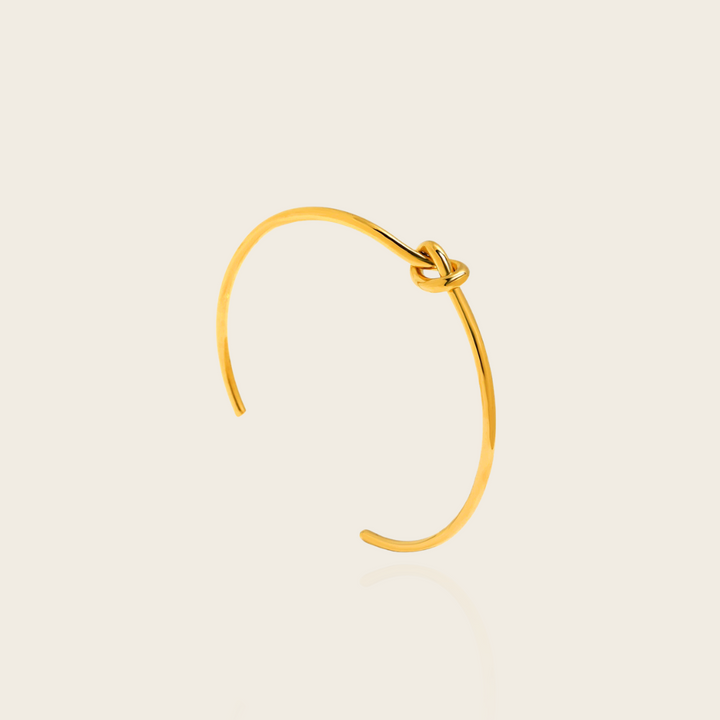 Vallini | Bracciale elegante con nodo aperto.