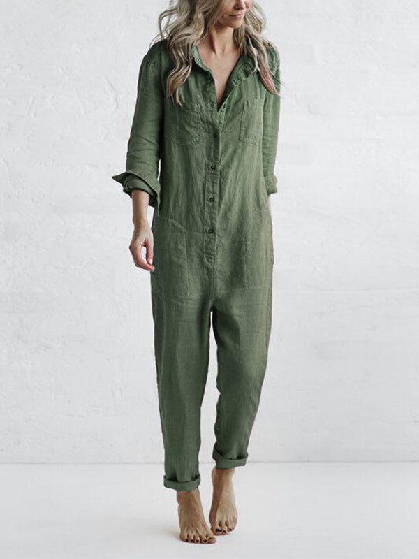 Nikita - Tuta casual a maniche lunghe con bottone - BOZZI MILANO