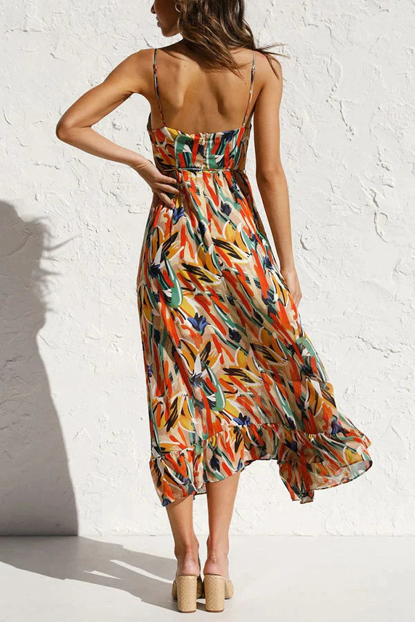 AMELIA™ : MAXI ABITO ESTIVO COLORATO - BOZZI MILANO