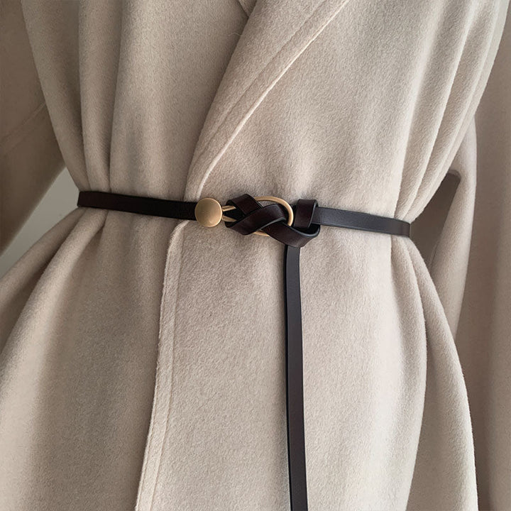 Milano - Cintura in pelle chic - BOZZI MILANO