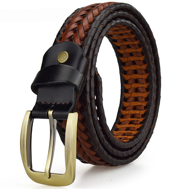 Zorrato - Cintura in pelle intrecciata - BOZZI MILANO