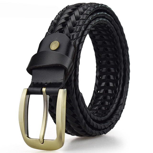 Zorrato - Cintura in pelle intrecciata - BOZZI MILANO